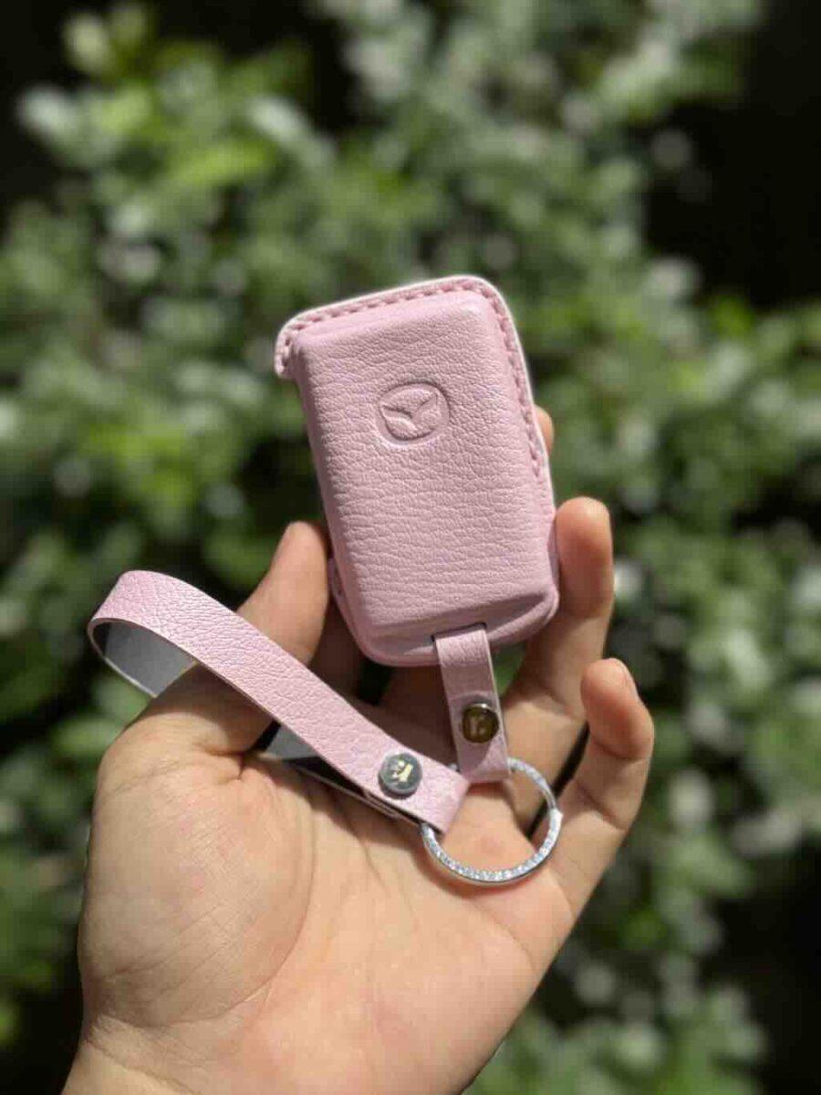 เคสรีโมทรถยนต์ หนังแท้ Mazda