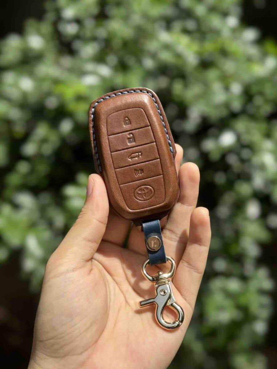 Toyota เคสรีโมทรถยนต์ เคสกุญแจรถยนต์ หนังแท้