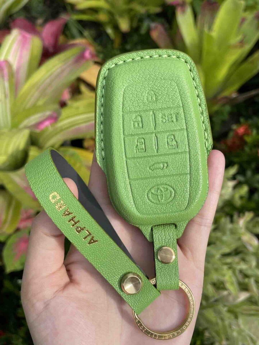 Toyota เคสรีโมทรถยนต์ เคสกุญแจรถยนต์ หนังแท้