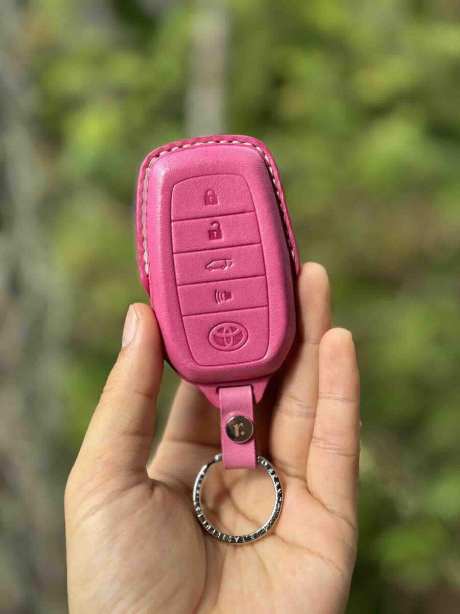 Toyota เคสรีโมทรถยนต์ เคสกุญแจรถยนต์ หนังแท้