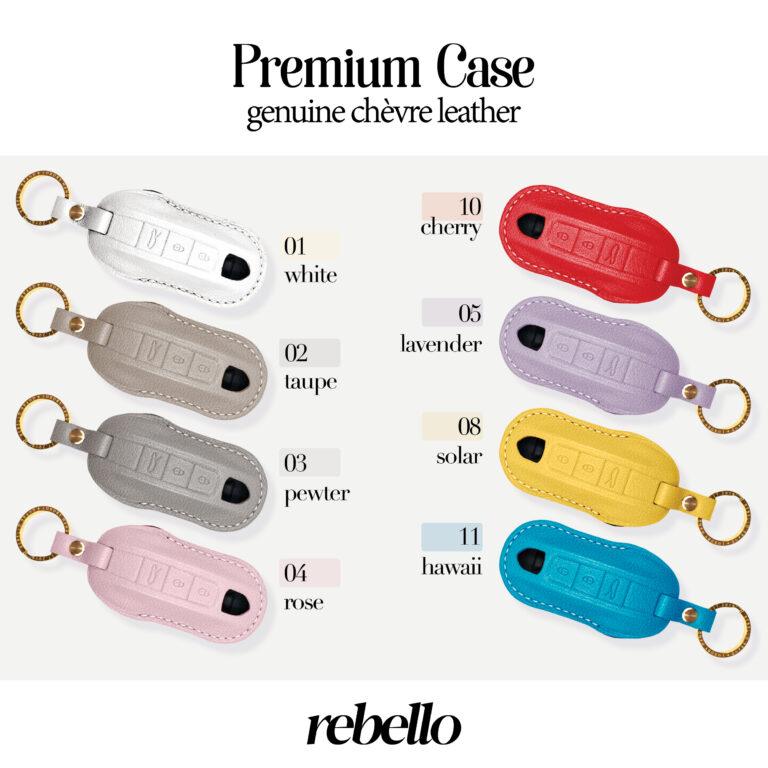 , Colors of Genuine Chèvre Leather