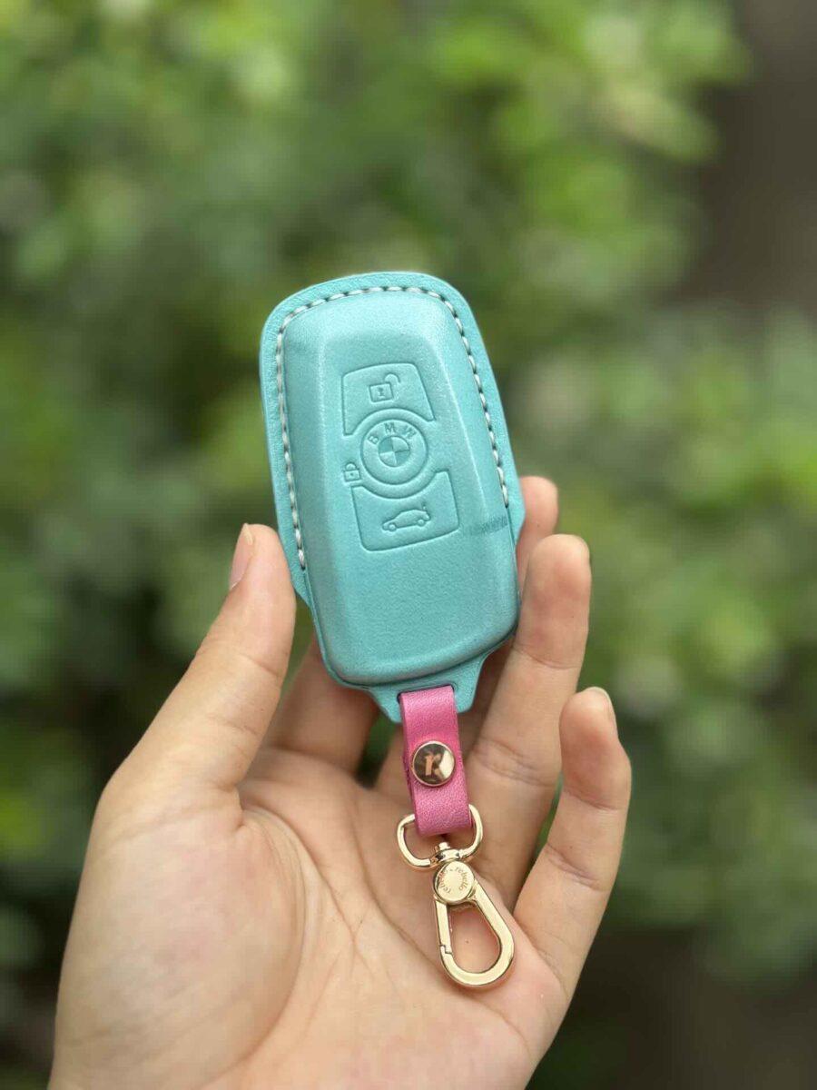 BMW บีเอ็มดับเบิลยู เคสกุญแจรถยนต์ เคสรีโมทรถยนต์ หนังแท้